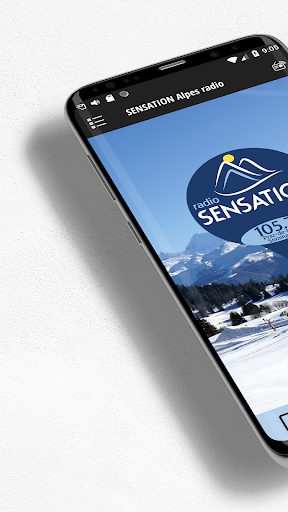 Android application SENSATION Alpes radio screenshort