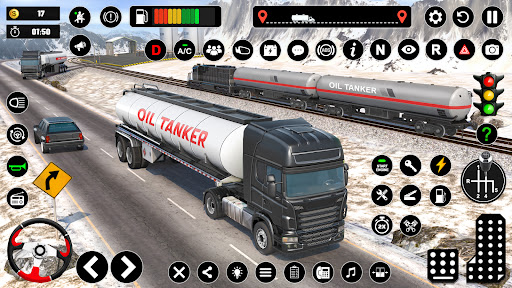 Oil Truck Driving Games Mod No All ADS