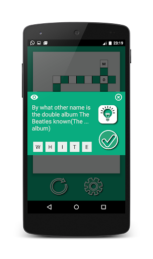 Android application CRO: The crossword puzzle game screenshort