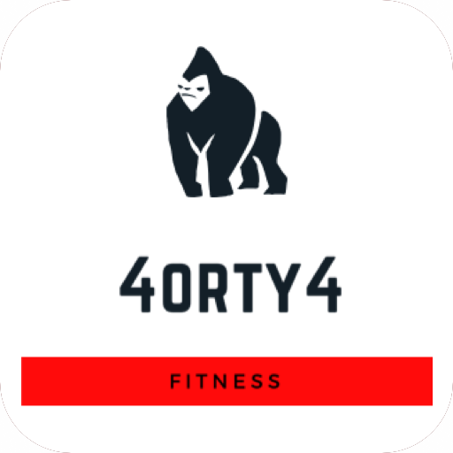 4orty4 Fitness logo