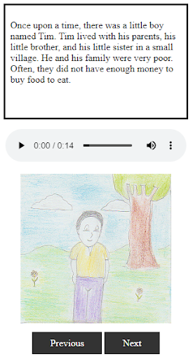 Android application Fairy Tales screenshort