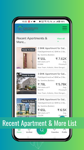 CheckPlots - A realstate App Screen 3