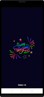 Happy New Year Wishes Frames APK 屏幕截图图片 #7