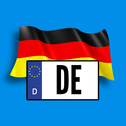 Autokennzeichen Deutschland  Icon