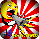 loud alarm clock sounds for heavy sleepers icon