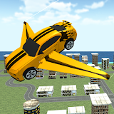Flying Muscle Transformer Car icon