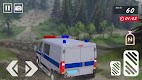 screenshot of Offroad Police Van Drive Game