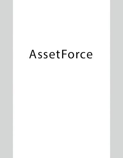 AssetForce Screen 2