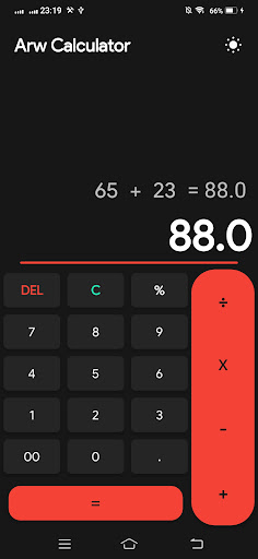 Apex Calculator Screen 3