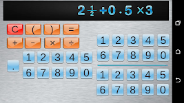 screenshot of Fraction Calculator & progress