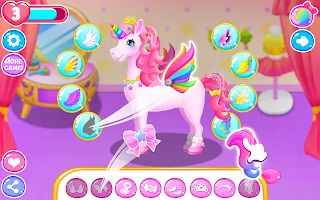 My Colorful Unicorn Care - Screenshot 2