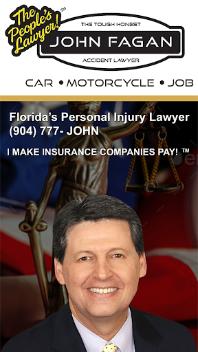 Android application John Fagan Injury Law App screenshort