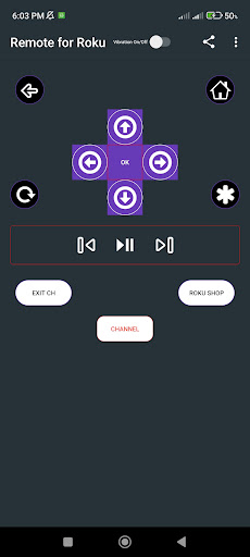 Remote Control for Roku Box Screen 2