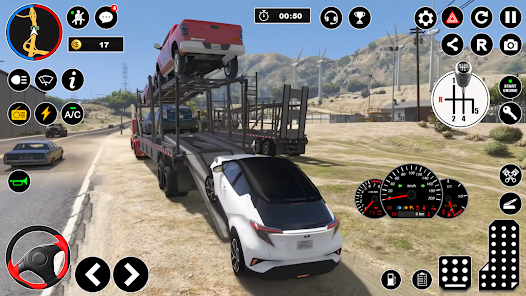Captura 3 transporte coche juegos Cars android