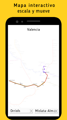 Mapa del metro de Valenciaのおすすめ画像4