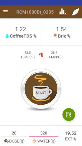 Android application HM Digital Coffee screenshort