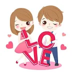 Cover Image of ดาวน์โหลด Romantic Love Stickers 1.0 APK