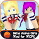 Skins Anime Girls Mod for MCPE - Androidアプリ