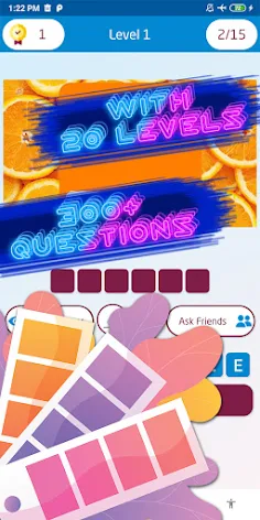 Guess the color game - Screenshot 3