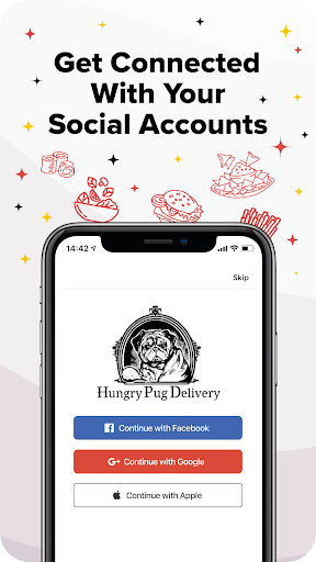 Hungry Pug Delivery Screen 2