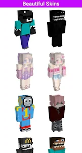 Beautiful skins for minecraft