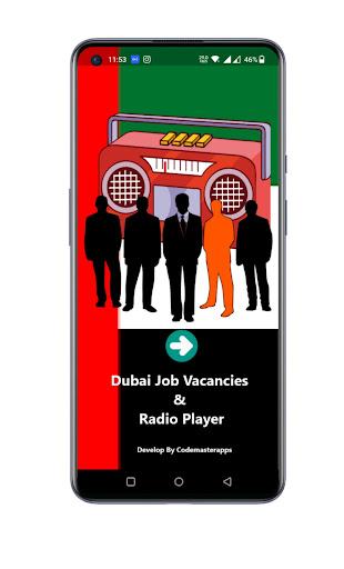 Android application Dubai Job Vacancies & Radio screenshort