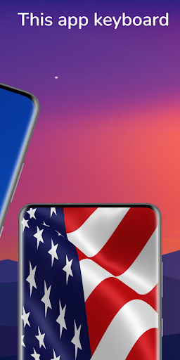 american keyboard theme Screen 2