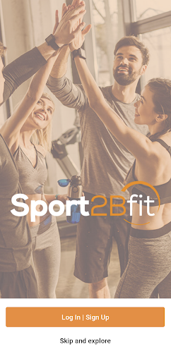 Android application Sport2bfit screenshort