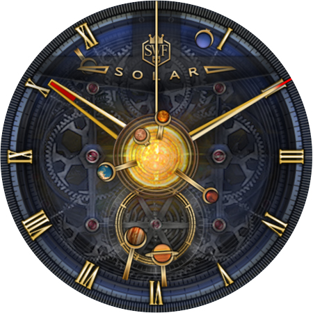 SWF Solar Planets Watch Face screenshot