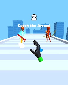 Arrow Catch 3D - 面白いアクションゲームのおすすめ画像1