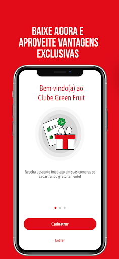 Android application Clube Green Fruit screenshort
