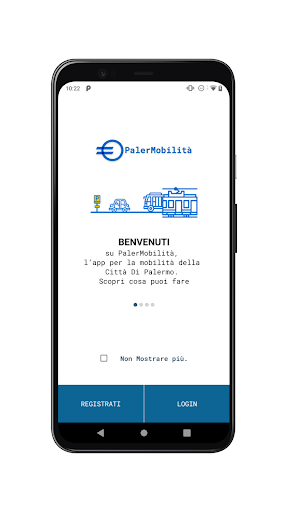 Android application PalerMobilità screenshort