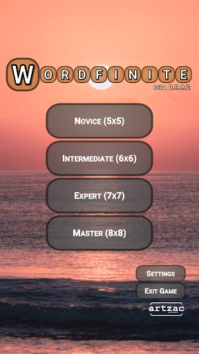 Android application Wordfinite screenshort