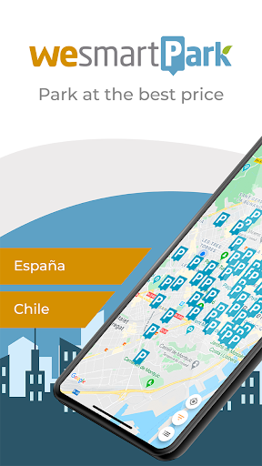 Android application wesmartPark - cheap parking screenshort