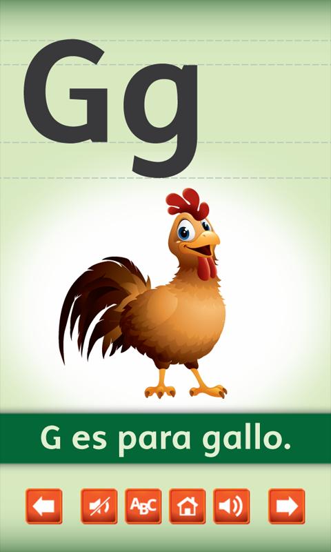 #3. Spanish Alphabet Flash Cards (Android) 由: Crave Creative