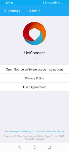 Uniconnect Screen 3