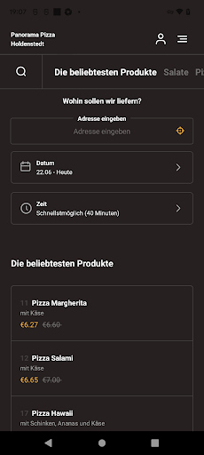 Panorama Pizza Holdenstedt Screen 3