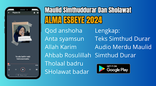 Android application ALMA ESBEYE - QOD ANSHOHA screenshort