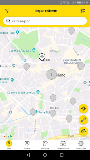 Android application Last Minute Sotto Casa screenshort