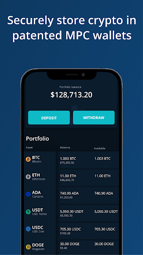 sFOX: Buy BTC, ETH, DOGE Screen 3