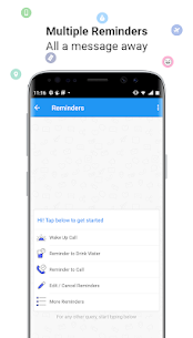 Haptik Assistant – Reminders, Flights, Daily Quiz For PC 3