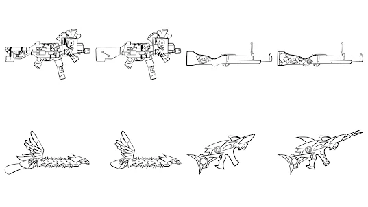 Como desenhar Armas de fogo