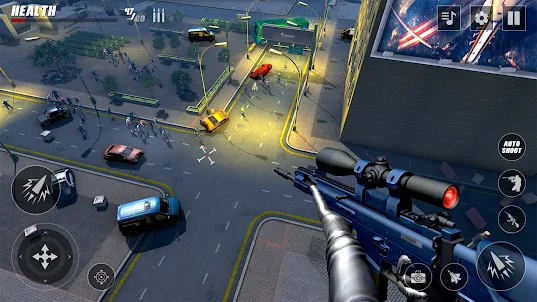 Zombie War: 枪战游戏- 离线游戏