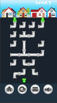 Flowing Pipes Puzzle - Screenshot 4