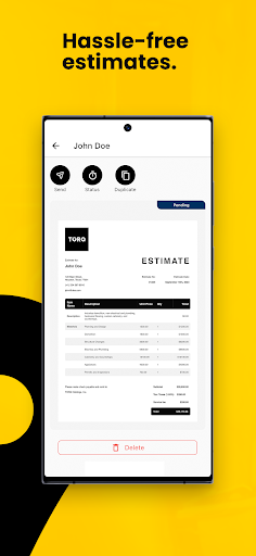 TORQ: App for Home Contractors Screen 3