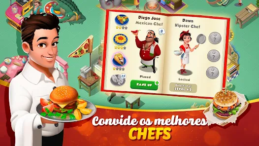 Cooking Town jogo de culinária do chef versão móvel andróide iOS