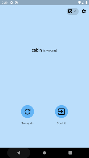 Spelling Teacher Screen 3