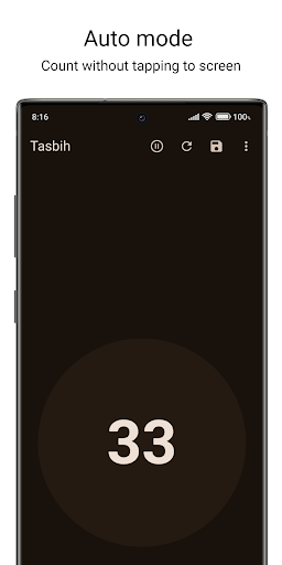 Android application Tasbih - Dhikr & tally counter screenshort