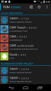 ROM Installer MOD APK 1.3.8(13602) (Gold Unlocked) 3