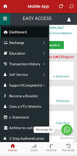 E. ACCESS API (Website Owners) Screen 2